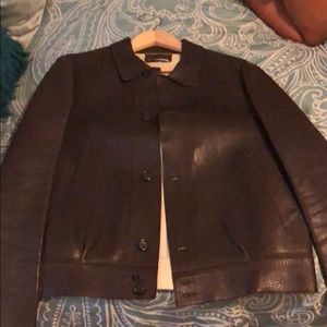 Prada leather jacket